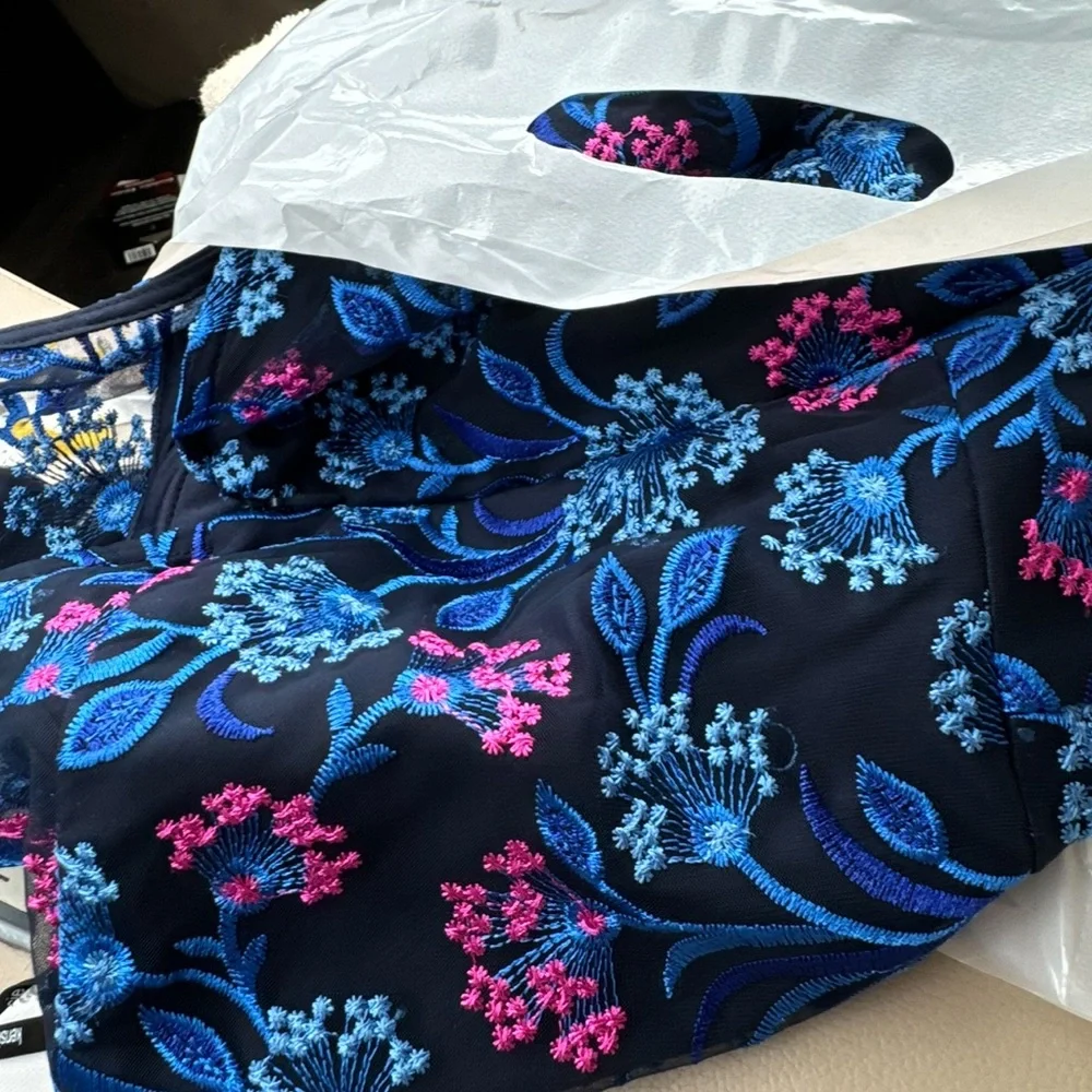 Kensie Floral Midi Party Dress - Picture 8 of 11